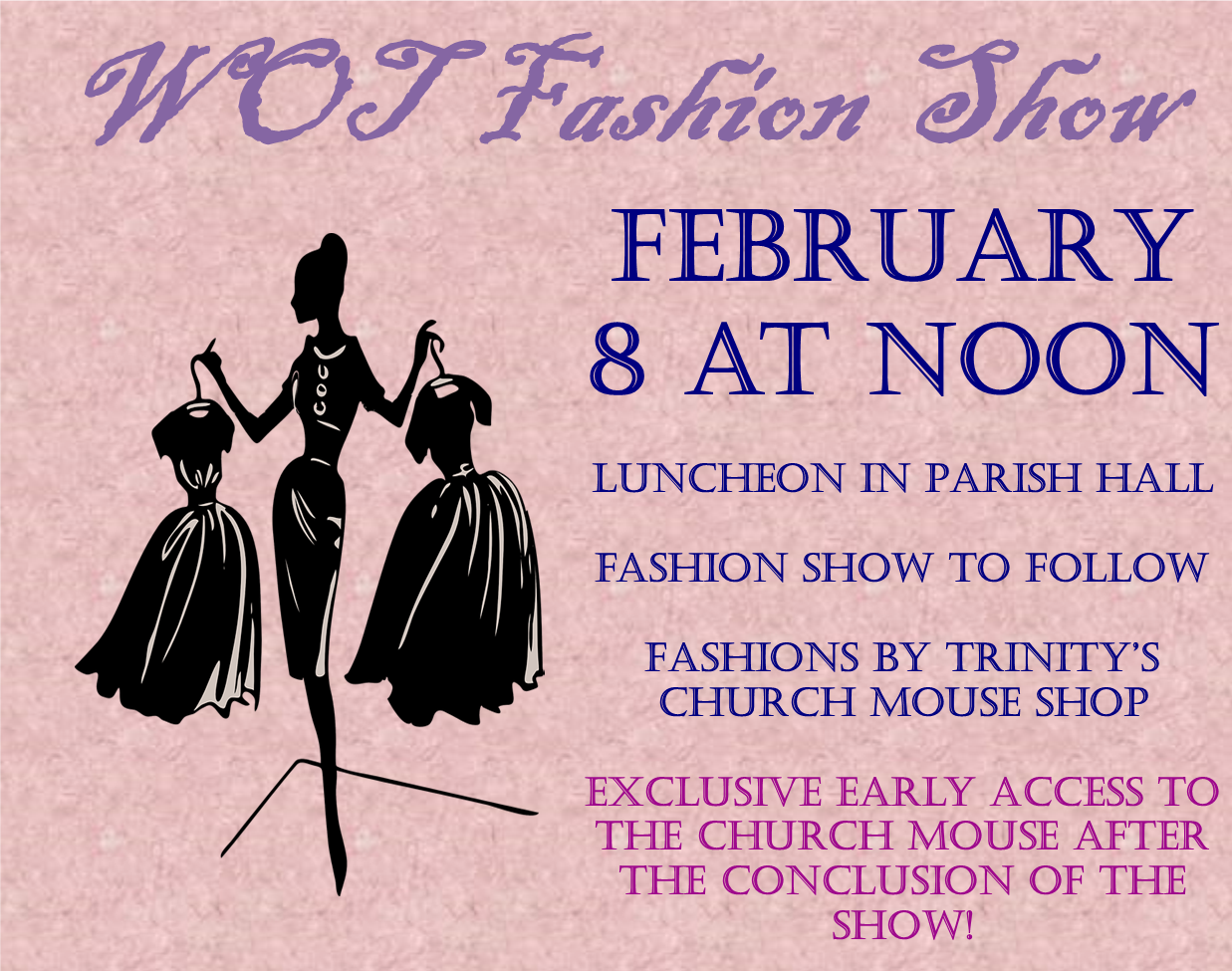 Women of Trinity Fashion Show and Luncheon
